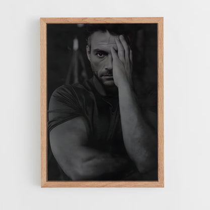 ap-jean claude van damme-2 cadre Bois clair