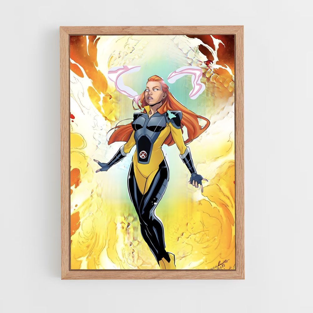 ap-jean grey-2 cadre Bois clair