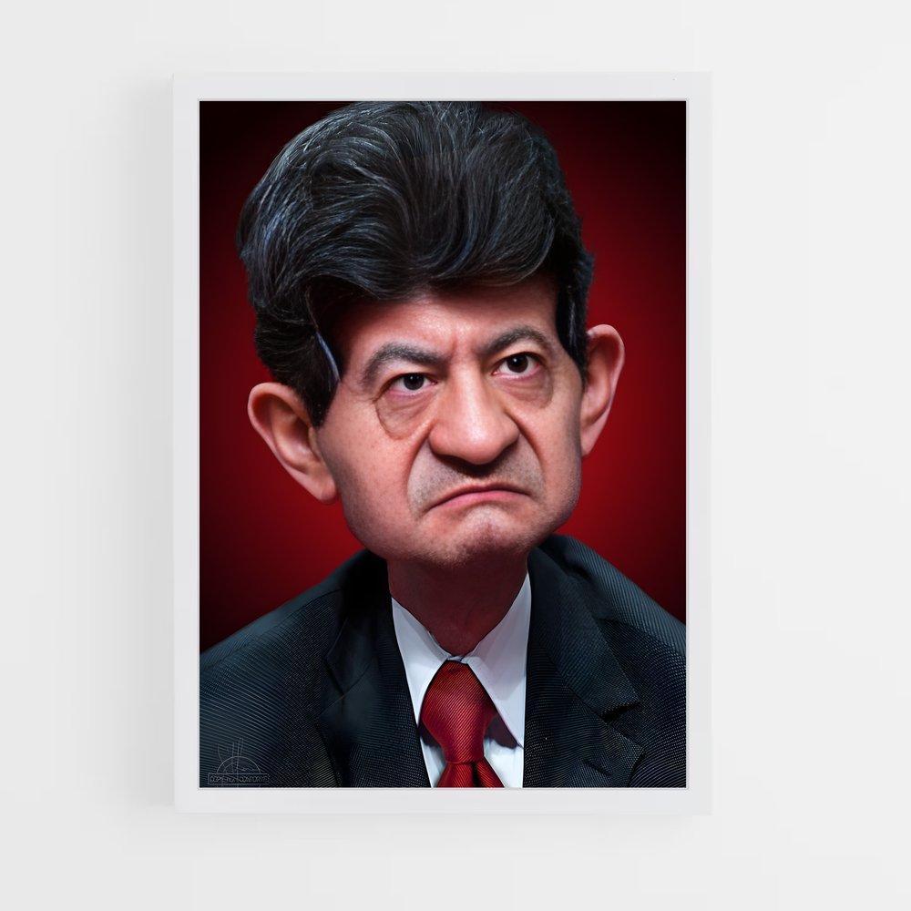 ap-jean luc melenchon-1 cadre Blanc