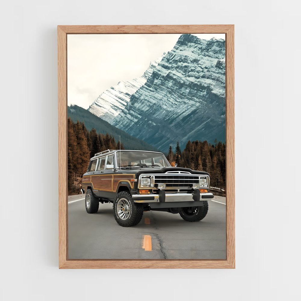 ap-jeep cherokee-1 cadre Bois clair