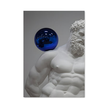 Poster L'Homme et la Sphère