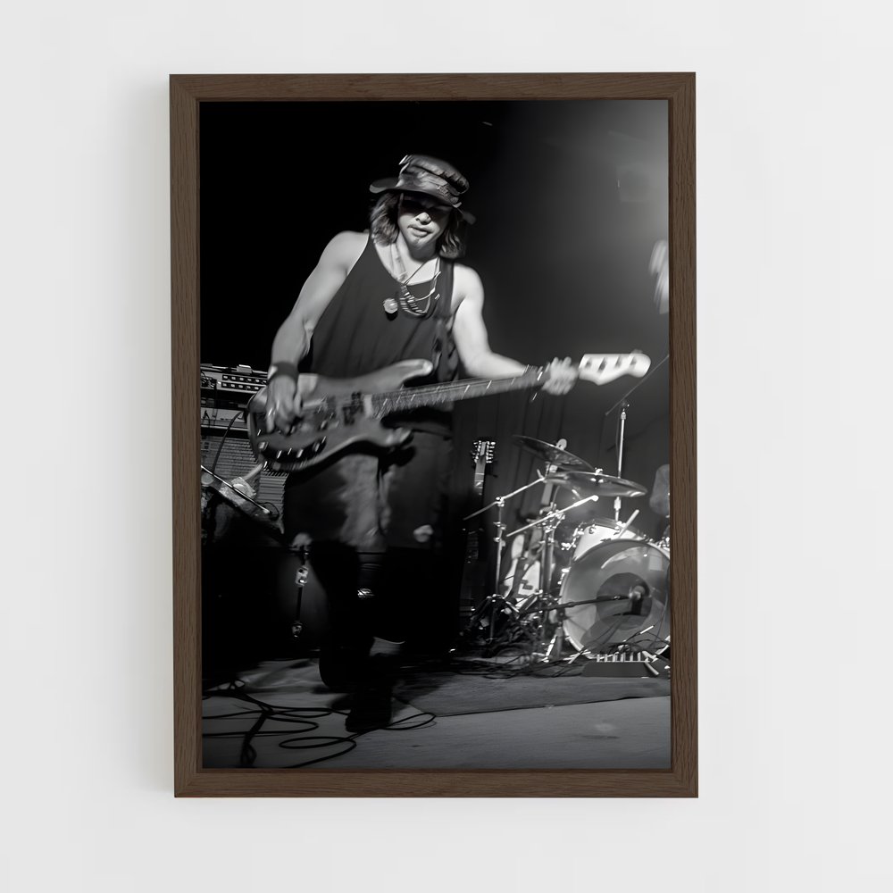 ap-jeff ament-4 cadre Bois foncé
