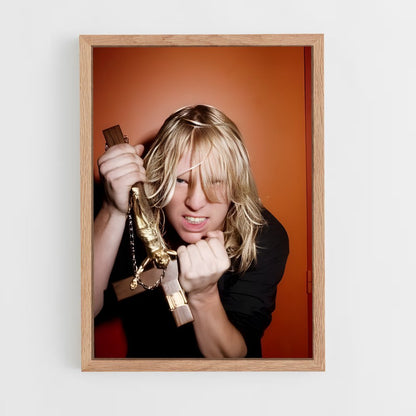 ap-jeff hanneman-1 cadre Bois clair