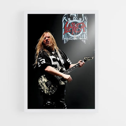 ap-jeff hanneman-6 cadre Blanc