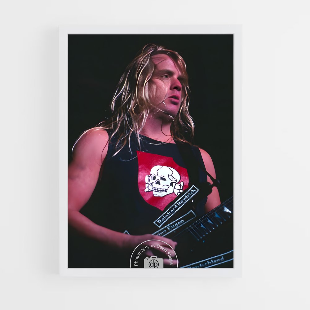ap-jeff hanneman-7 cadre Blanc