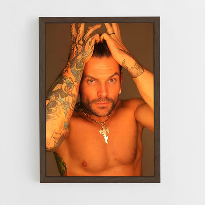 ap-jeff hardy-5 cadre Bois foncé