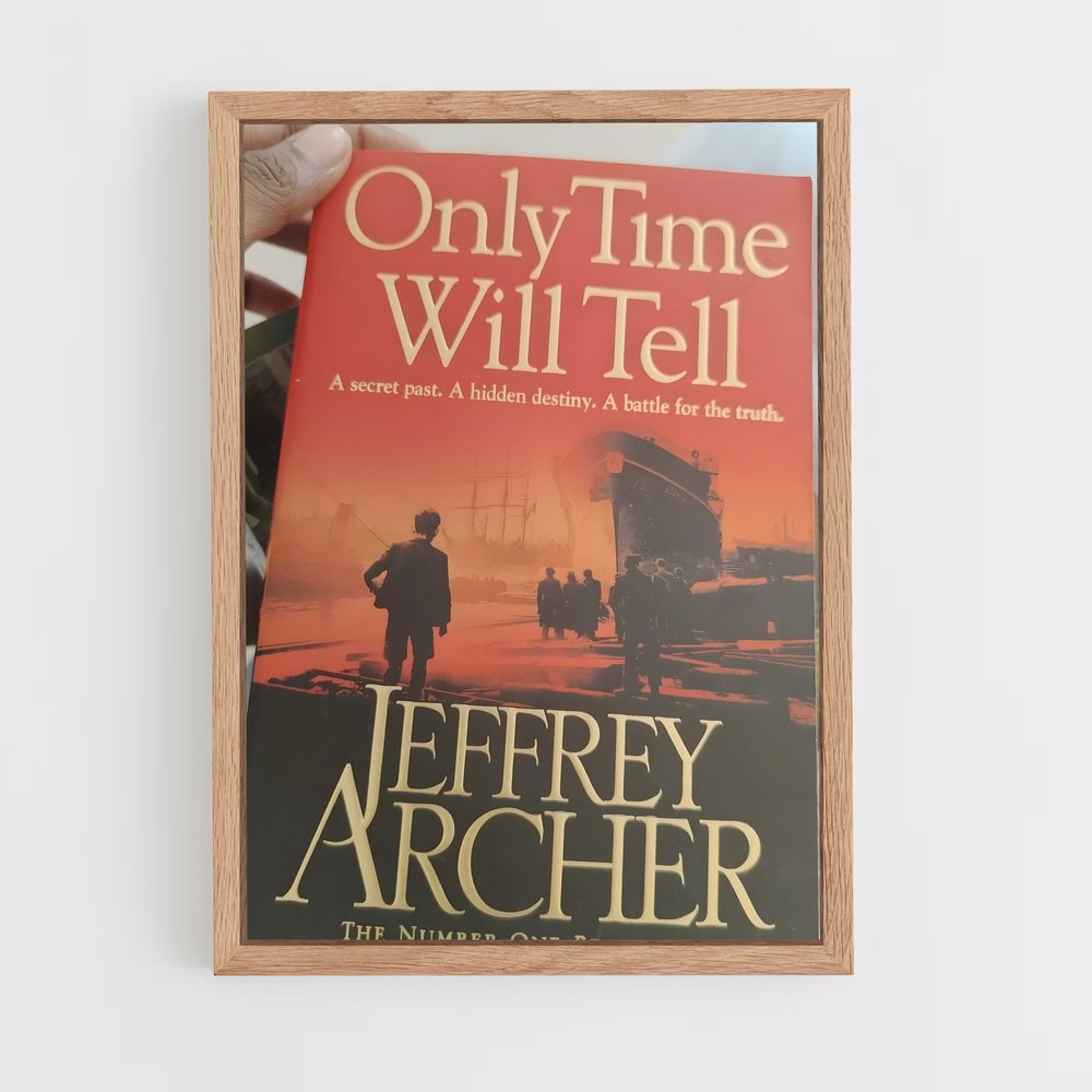 ap-jeffrey archer-5 cadre Bois clair