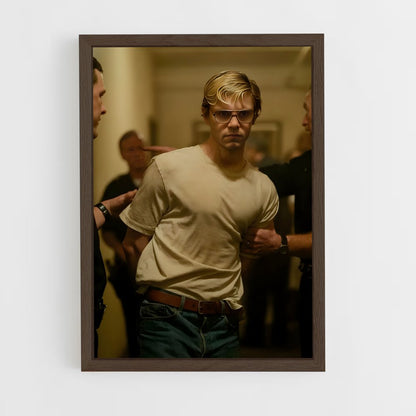 ap-jeffrey dahmer-1 cadre Bois foncé
