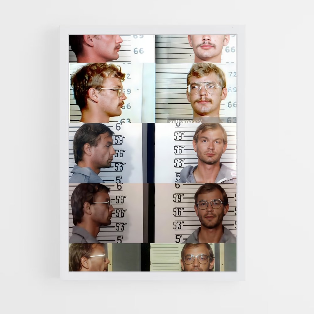 ap-jeffrey dahmer-2 cadre Blanc