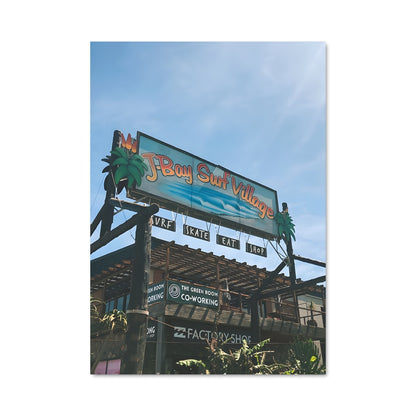 Poster Surf Boy Jeffreys Bay