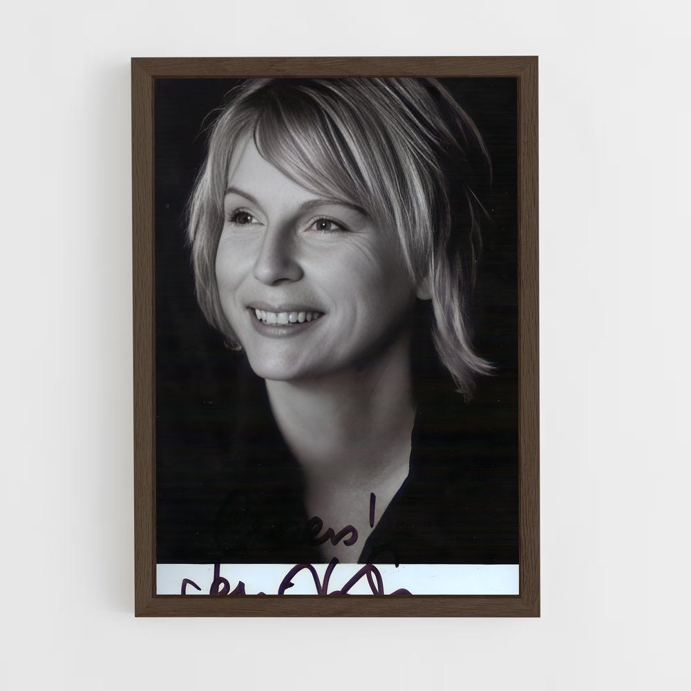ap-jennifer saunders-5 cadre Bois foncé