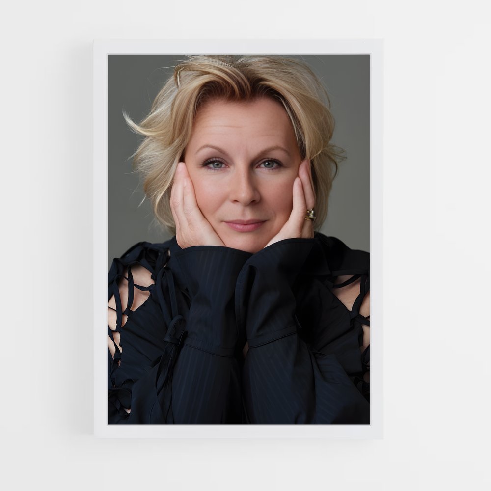 ap-jennifer saunders-7 cadre Blanc