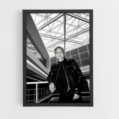 ap-jensen huang-4 cadre Noir
