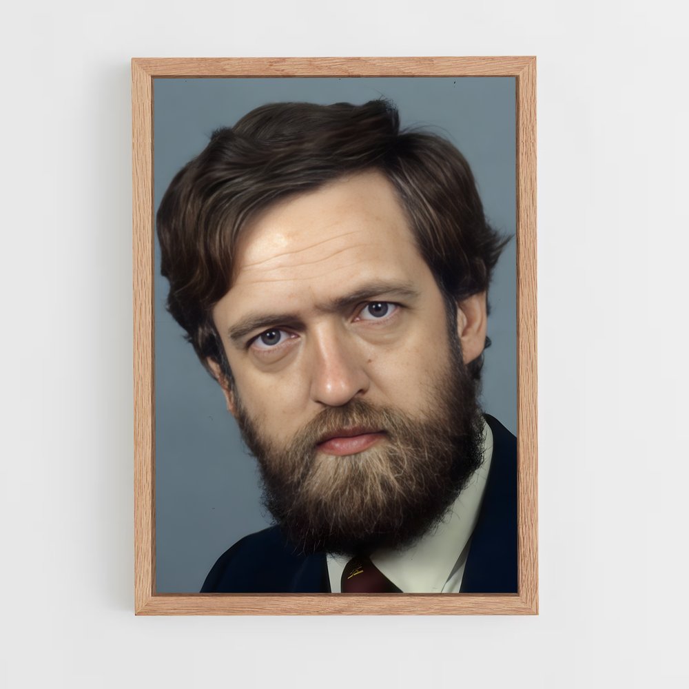 ap-jeremy corbyn-3 cadre Bois clair