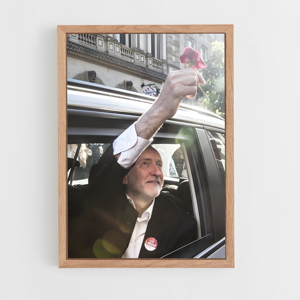 ap-jeremy corbyn-4 cadre Bois clair
