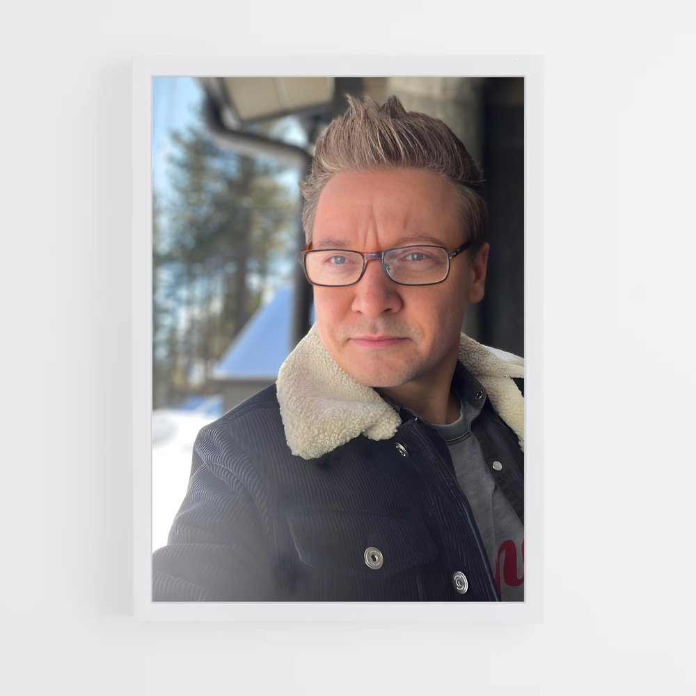 ap-jeremy renner-5 cadre Blanc