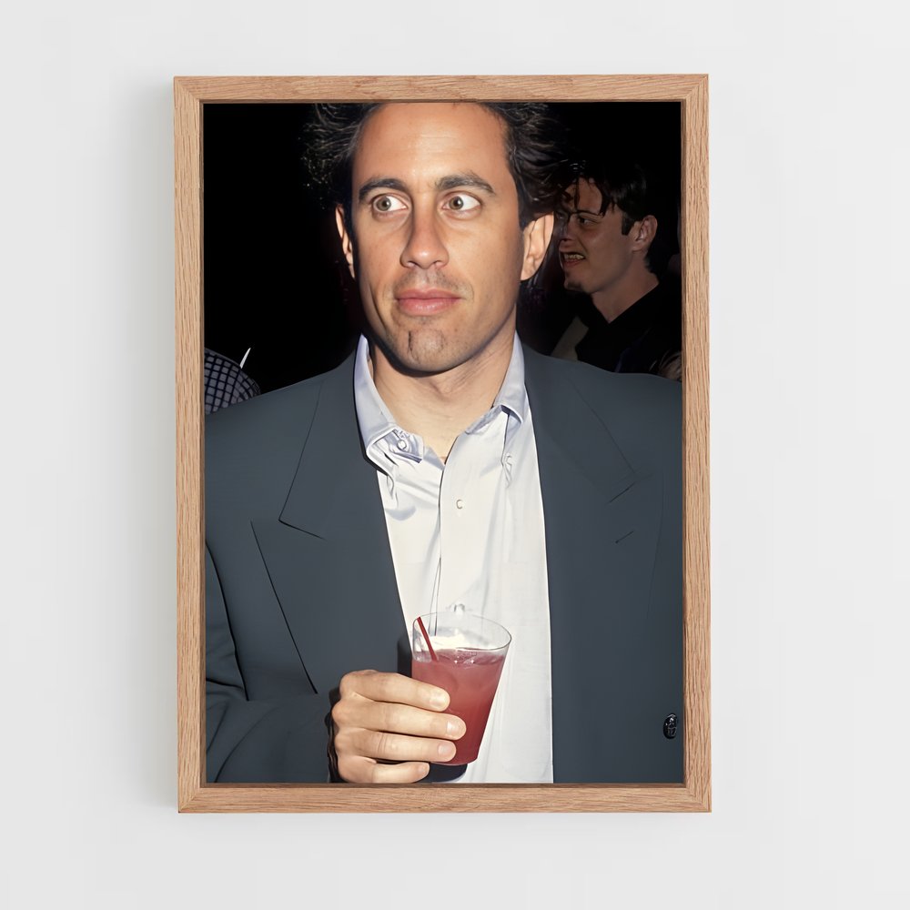 ap-jerry seinfeld-2 cadre Bois clair