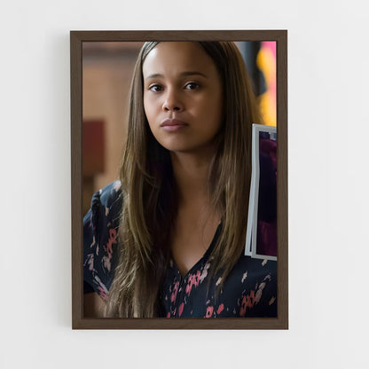 ap-jessica davis-1 cadre Bois foncé