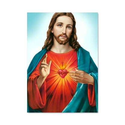 Poster Cœur de Jésus