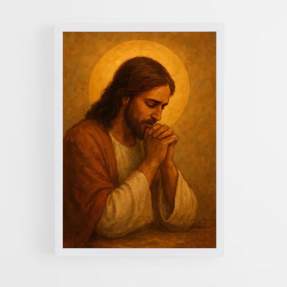 ap-jesus christ-15 cadre Blanc
