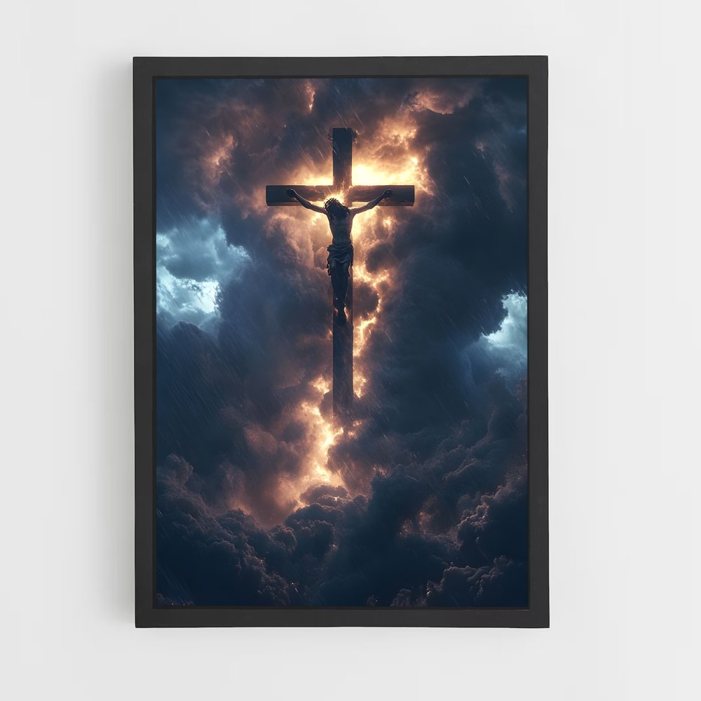 ap-jesus christ-19 cadre Noir