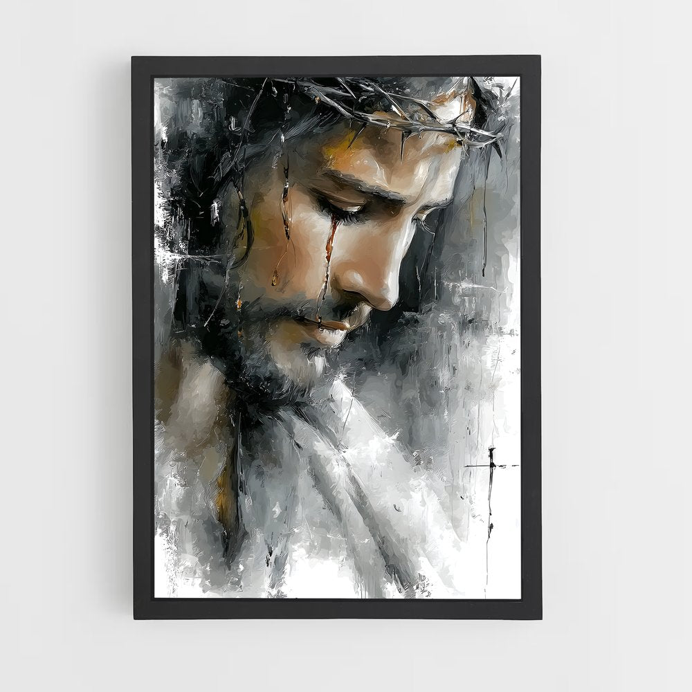 ap-jesus christ-6 cadre Noir