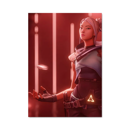 Poster Futuriste Éclipse