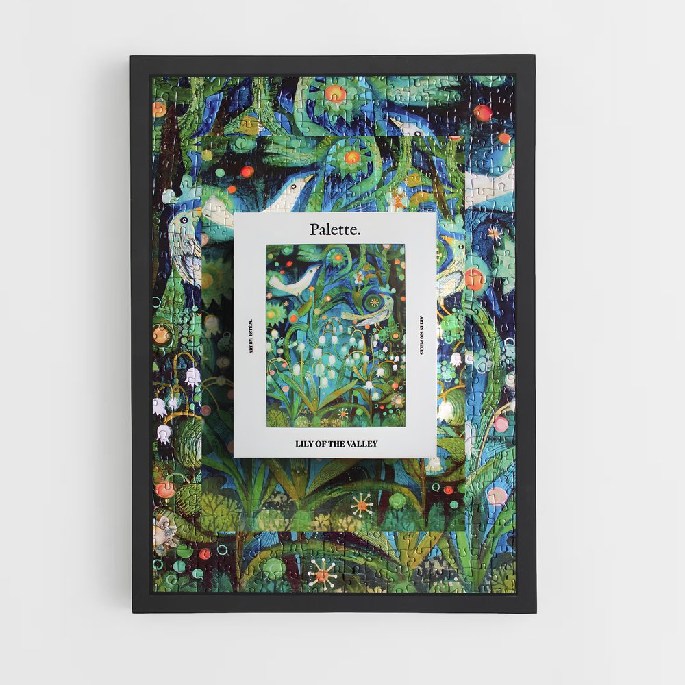 ap-jigsaw puzzle-2 cadre Noir