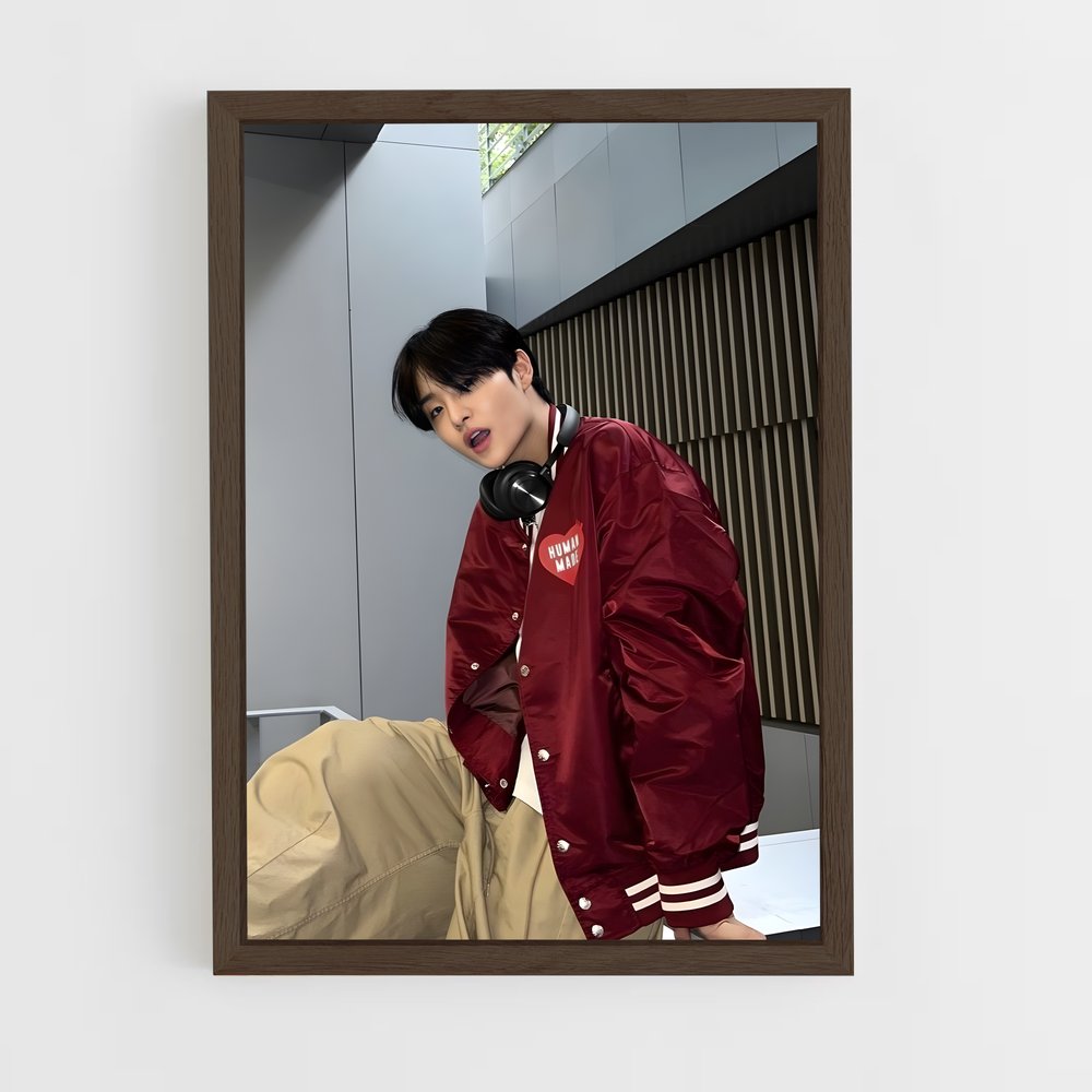 ap-jihoon-3 cadre Bois foncé