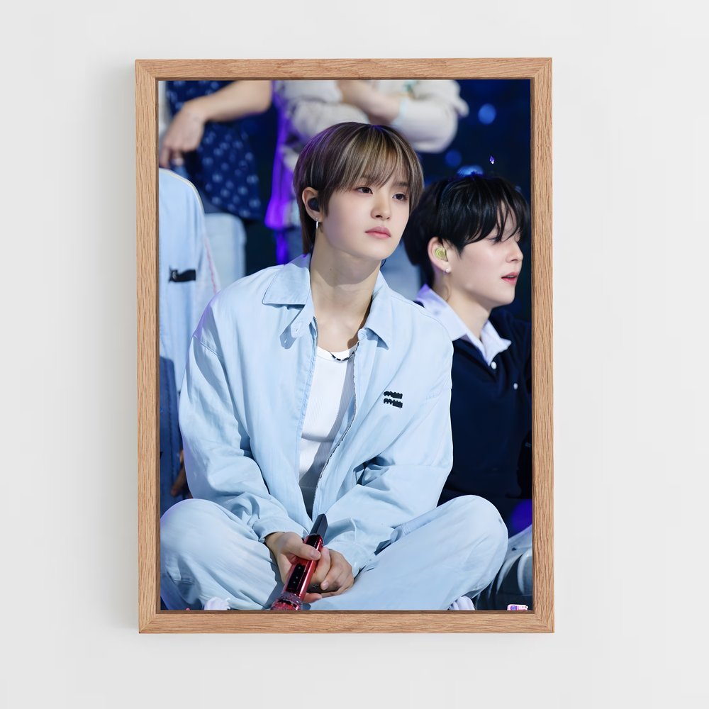 ap-jihoon-4 cadre Bois clair
