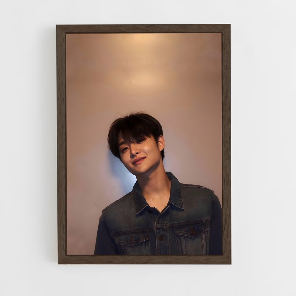 ap-jihoon-5 cadre Bois foncé