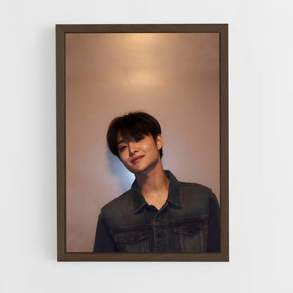 ap-jihoon-5 cadre Bois foncé