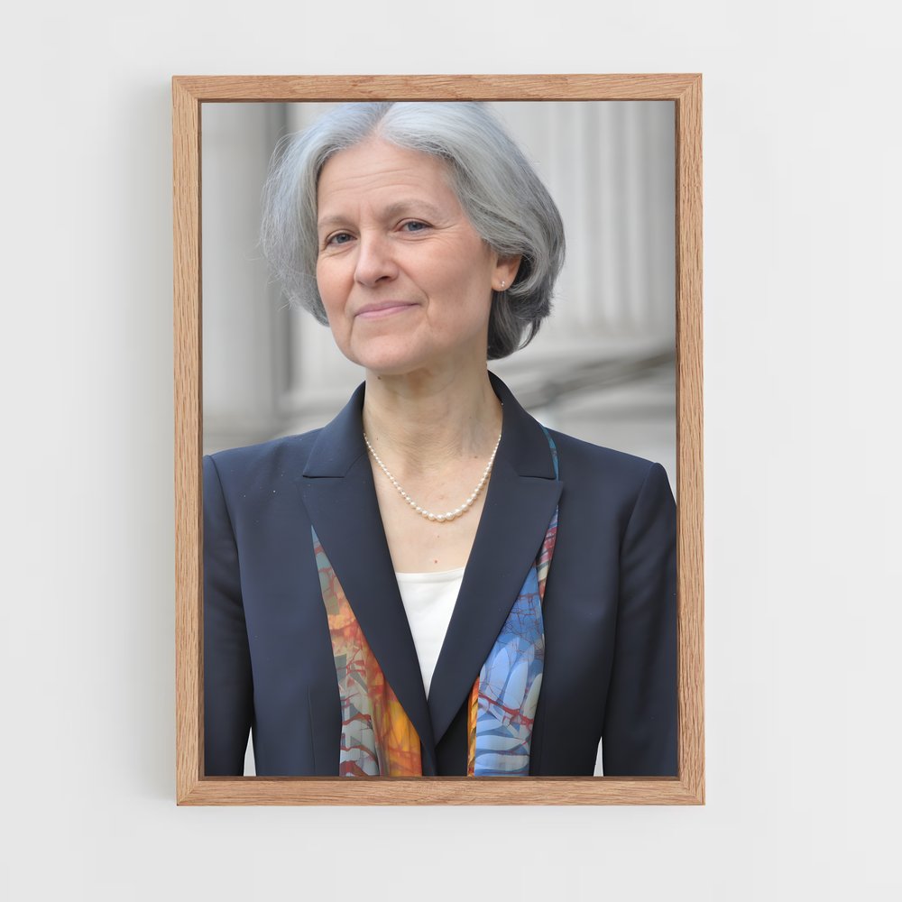 ap-jill stein-1 cadre Bois clair