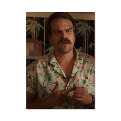 Poster Mustache Mystère