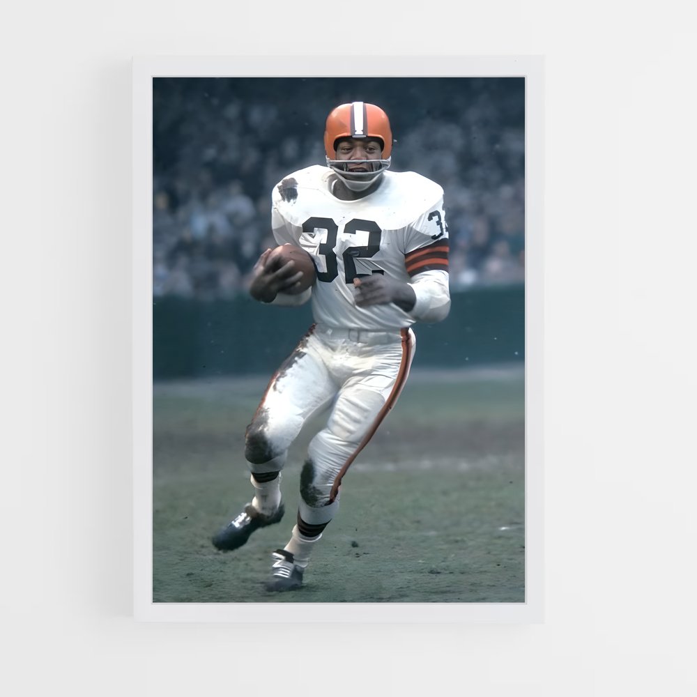 ap-jim brown-3 cadre Blanc