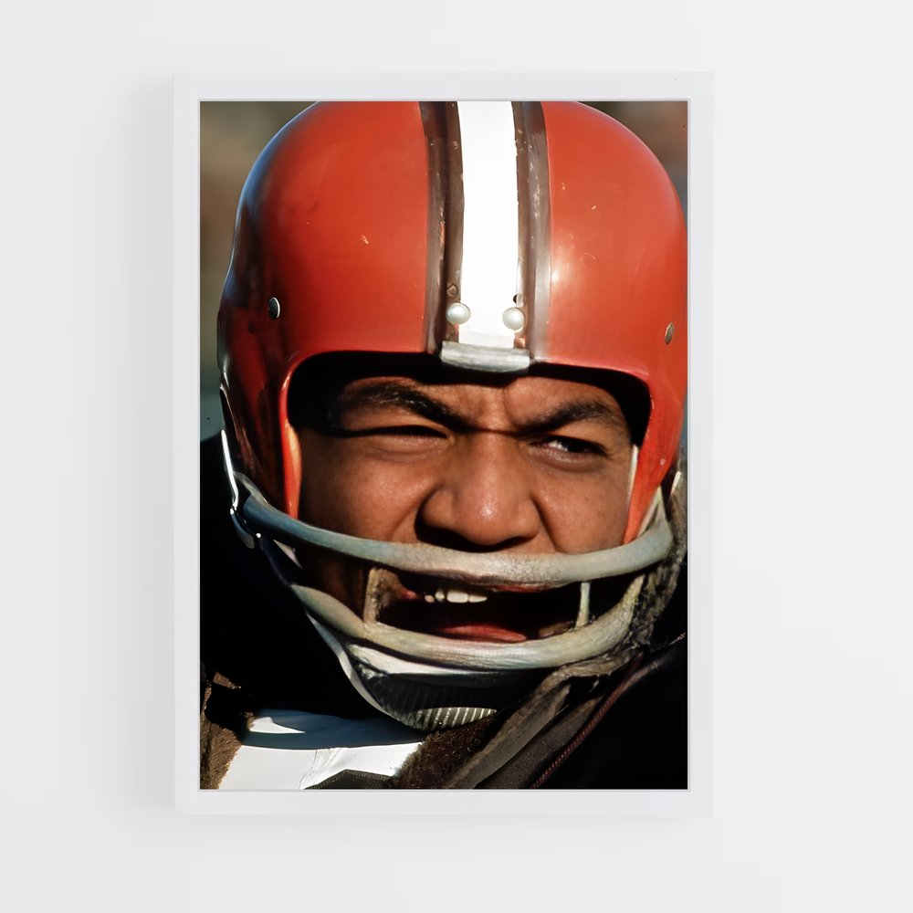 ap-jim brown-4 cadre Blanc