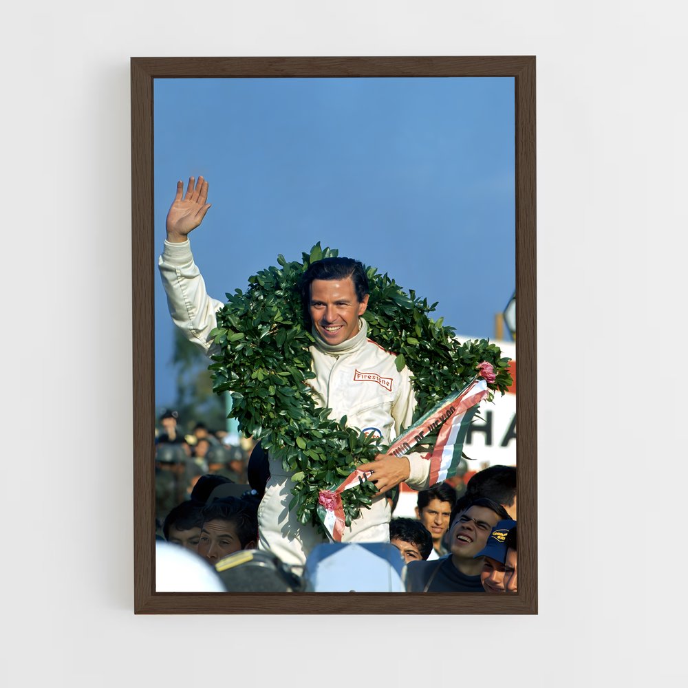 ap-jim clark-1 cadre Bois foncé