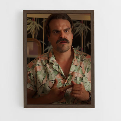 ap-jim hopper-1 cadre Bois foncé
