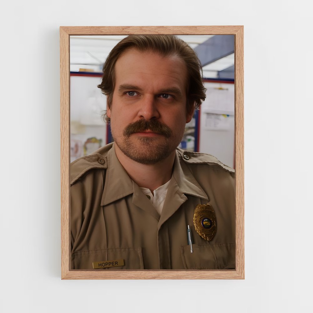 ap-jim hopper-2 cadre Bois clair