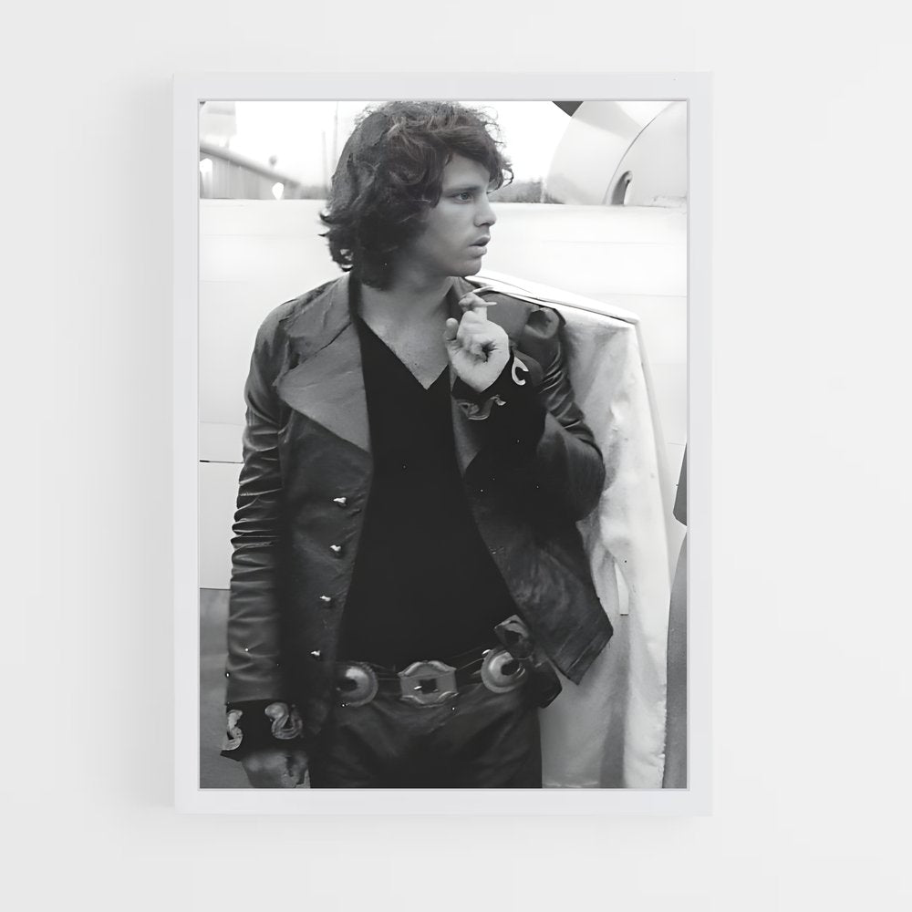 ap-jim morrison-10 cadre Blanc