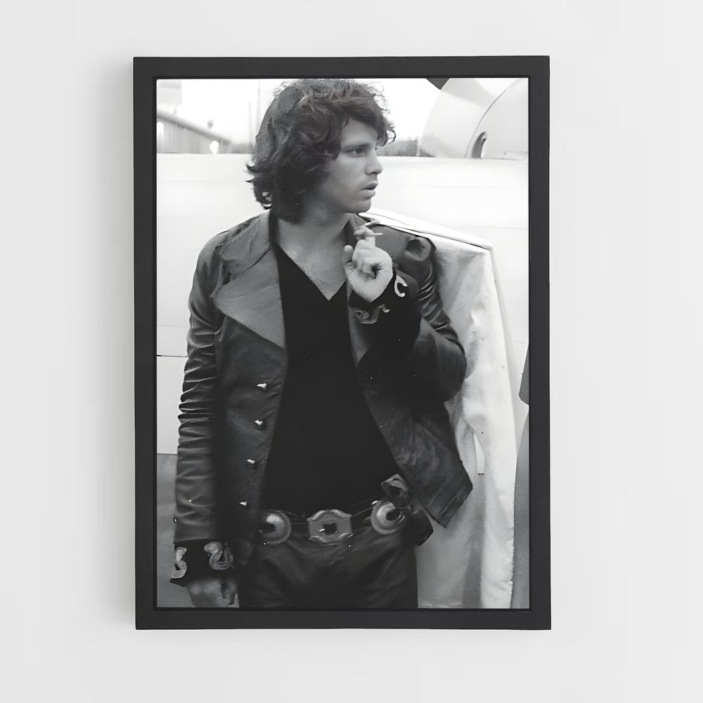 ap-jim morrison-10 cadre Noir