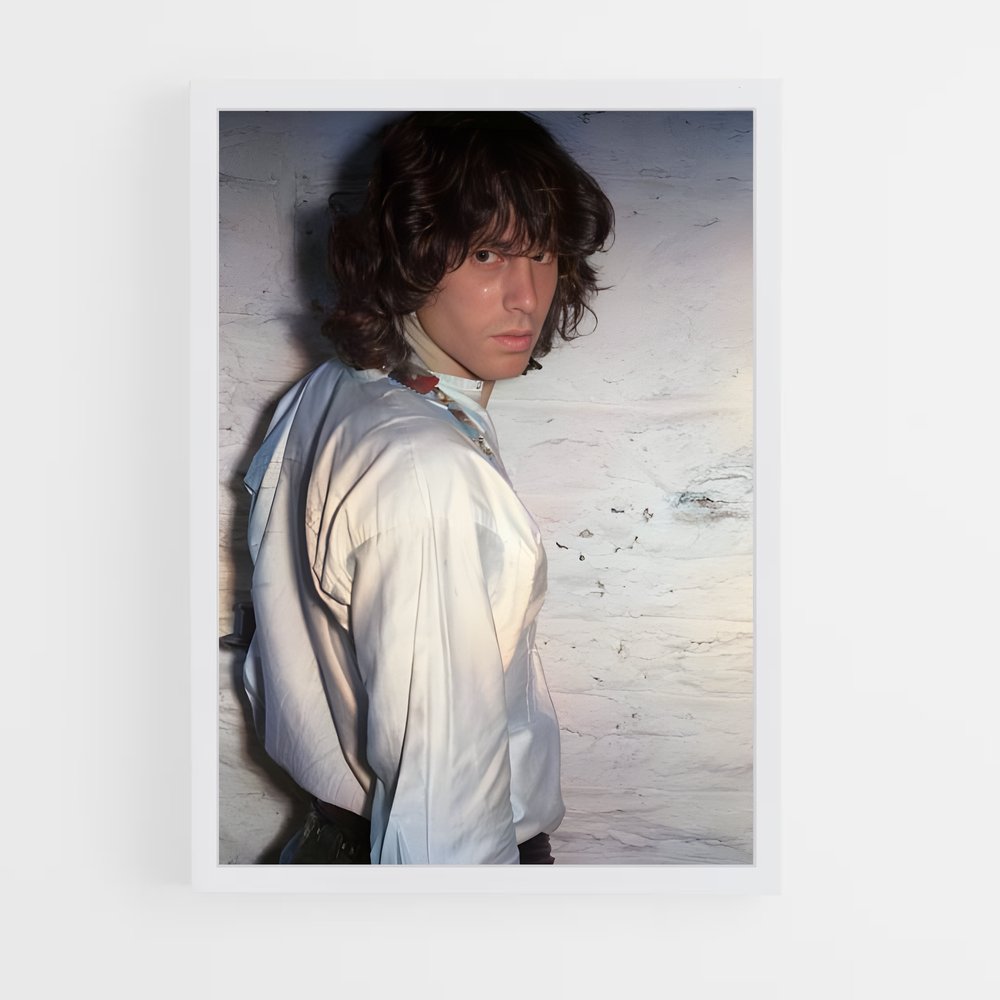 ap-jim morrison-11 cadre Blanc
