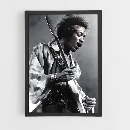 ap-jimi hendrix-7 cadre Noir