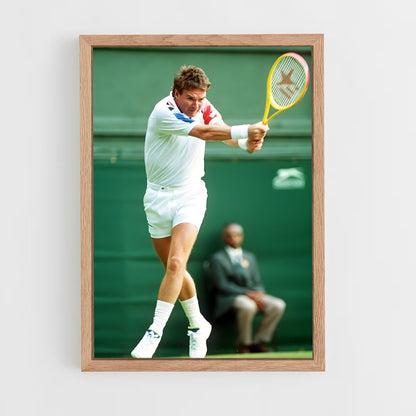 ap-jimmy connors-1 cadre Bois clair