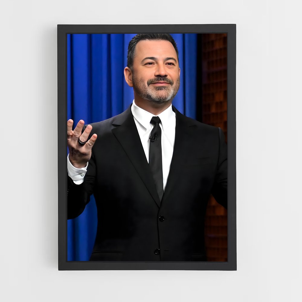 ap-jimmy kimmel-5 cadre Noir