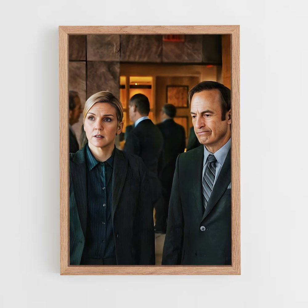 ap-jimmy mcgill saul goodman-4 cadre Bois clair
