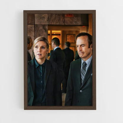 ap-jimmy mcgill saul goodman-4 cadre Bois foncé
