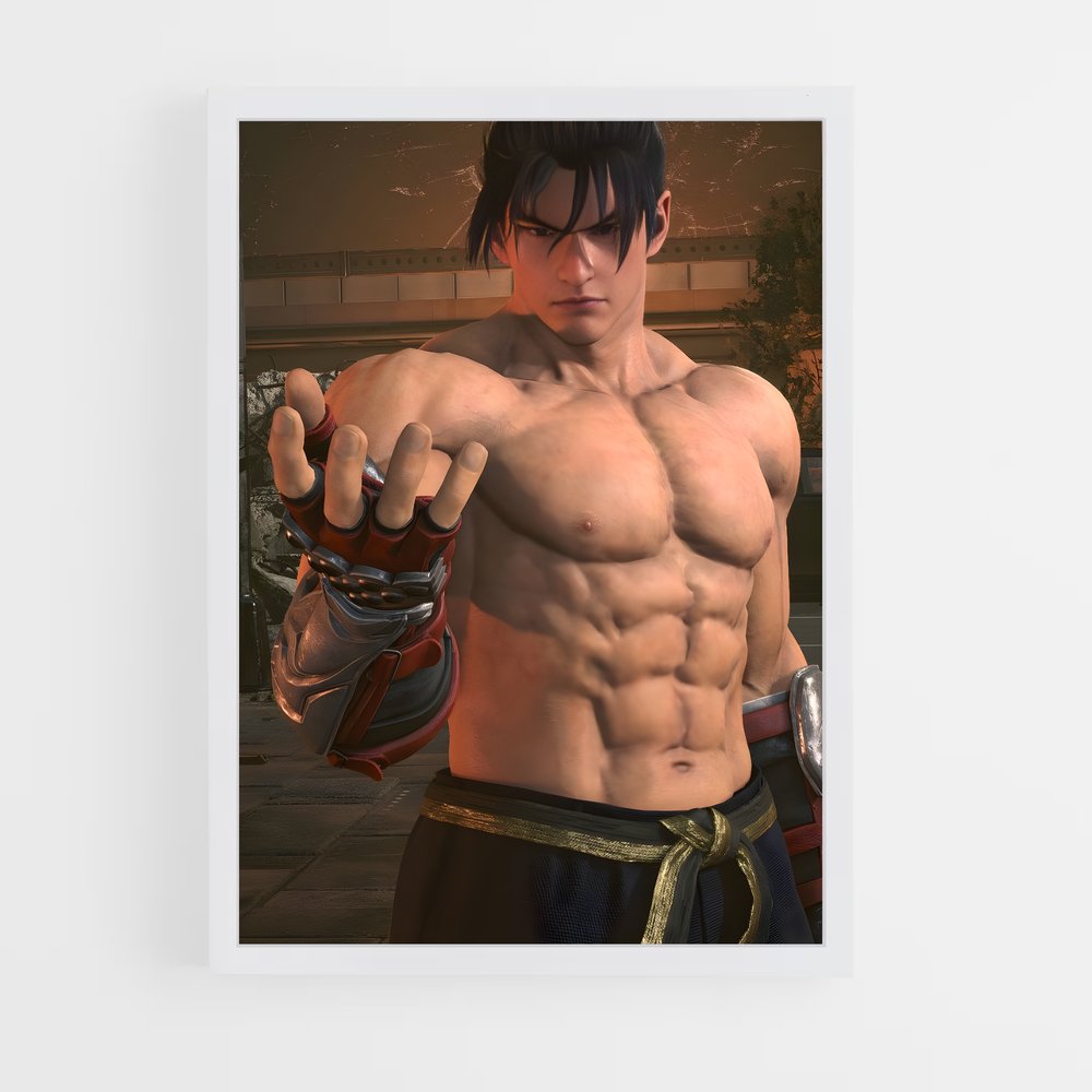 ap-jin kazama-2 cadre Blanc