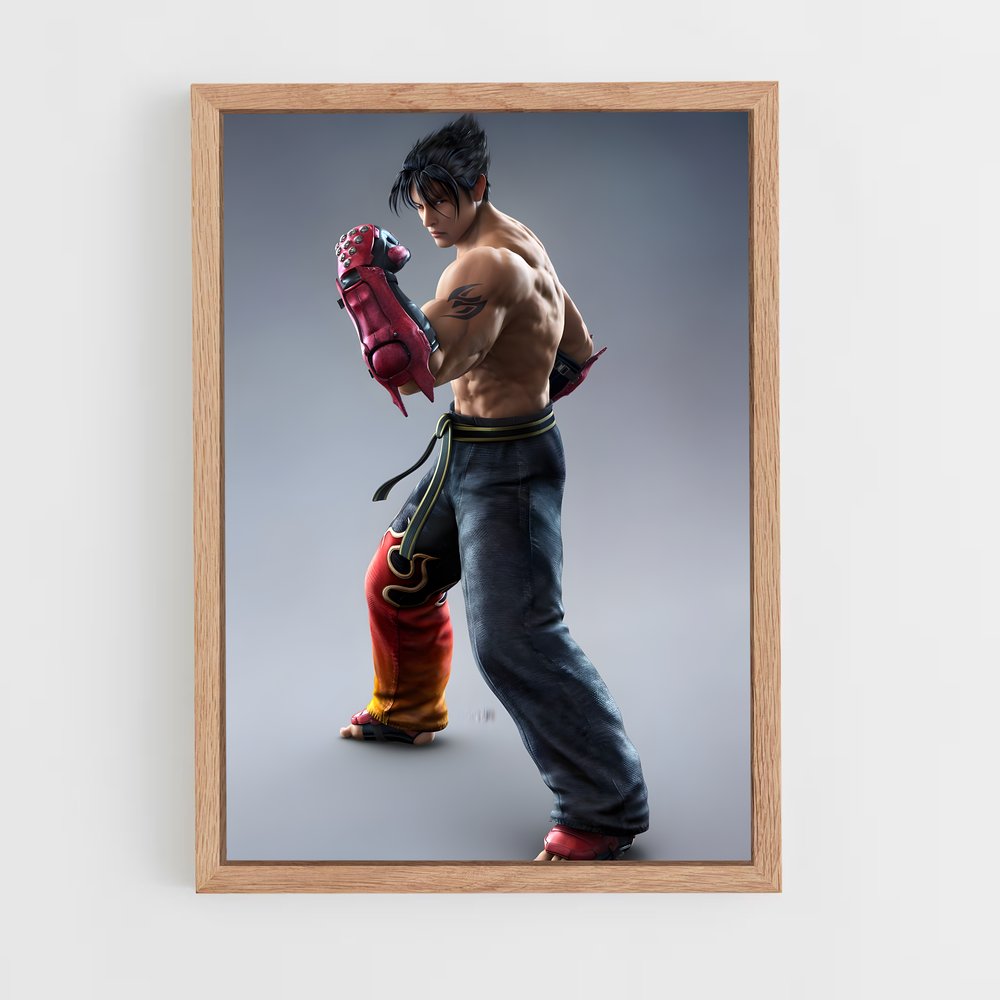 ap-jin kazama-3 cadre Bois clair