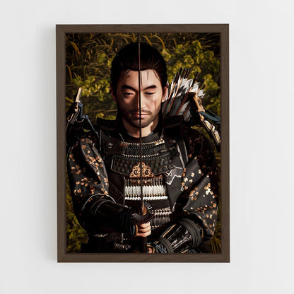 ap-jin sakai-2 cadre Bois foncé